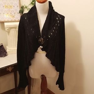 Asymmetric Cardigan Sweater